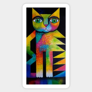 Wilfred the cat Sticker